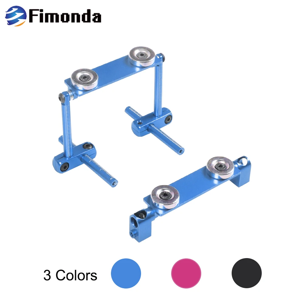 Невидимые опоры под магнит сплава регулируемый кронштейн для 1/10 RC Drift HSP 94123 94122