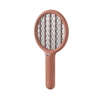 

Safety LED Lighting Portable Handheld Electric Mosquito Swatter Easy Operate Bedroom Home USB Rechargeable Bug Insect Killer