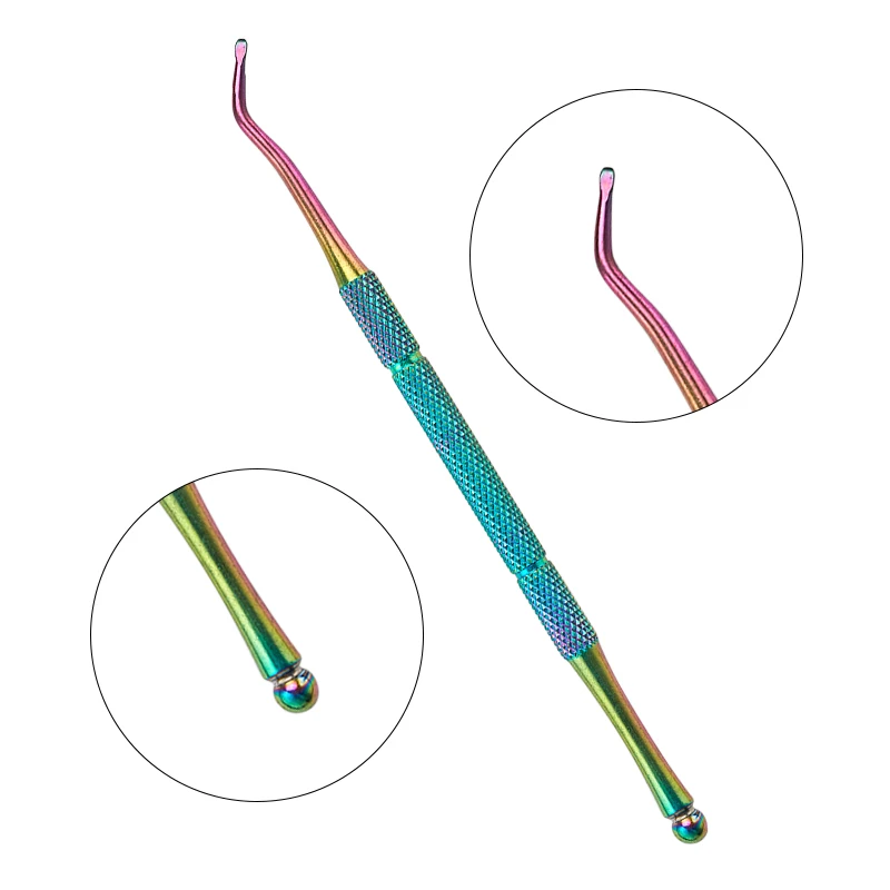 TS09163 Nail Art tools Stainless Steel Cuticle Remover Nipper Clipper Nail Care Clean Tool Nail Art Pedicure Tool - Цвет: TS09163