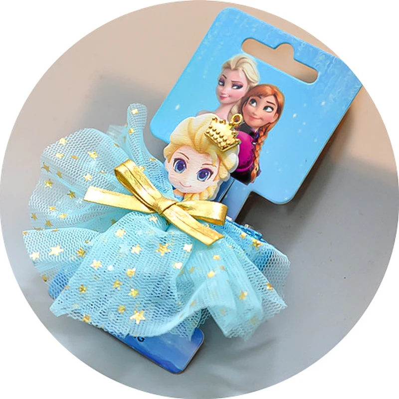 Niñas Elsa y Anna pelo Bobble BN 