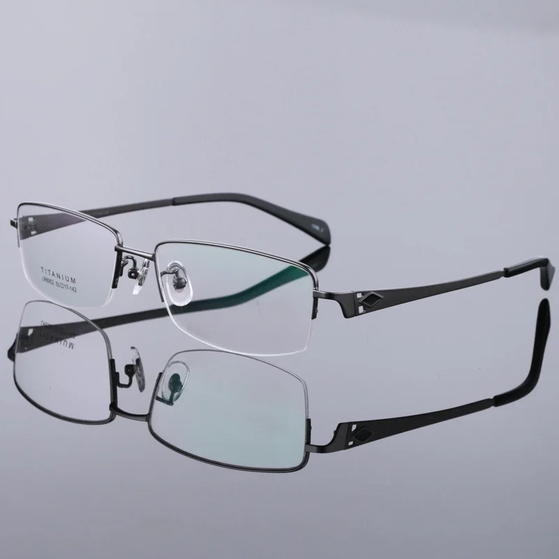 

New Pure Titanium Frame Plate Spectacle Men's Myopia Business High-quality Prescription Prescription Optical Frames 952