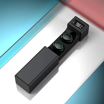 

TWS 5.0 Wireless bluetooth Super Bass Stereo Earphone Sport With Mic For Gaming Touch Contr Earphone For iphone and Android