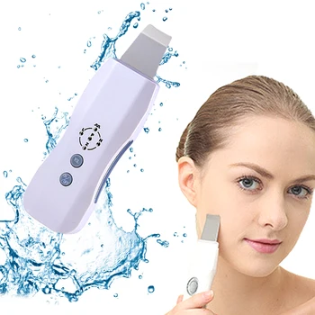 

Ultrasonic Face Cleaner Skin Scrubber Ultrasound Vibration Massager Ultrasound Peeling Clean Tone Lift Scrubber