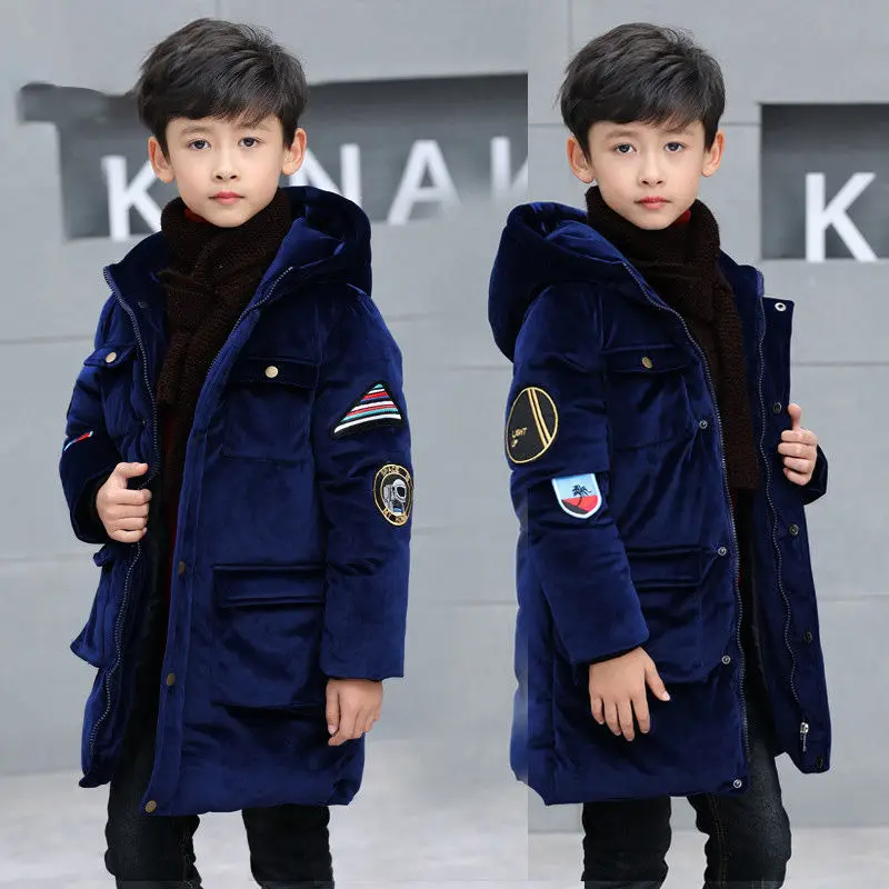 

2019 New Arrival Children Winter Jacket for Boys Kids Hooded Warm Coats Cotton Padded Parka Boy Unisex Outerwear Winter Clothing