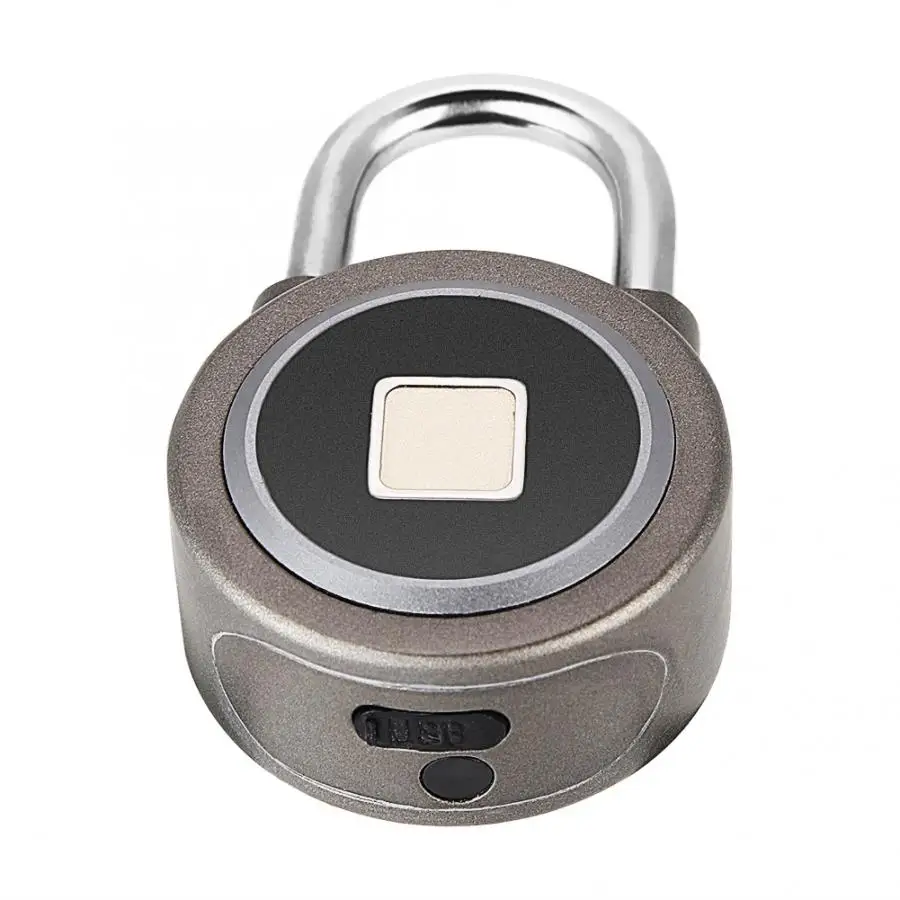 3,7 в, USB, отпечаток пальца, умный, без ключа, водонепроницаемый, Bluetooth, замок, Контроль приложения, безопасность, защита от кражи, замок, умные дверные замки