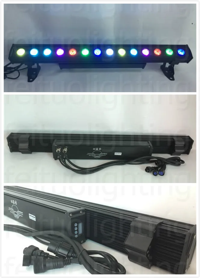 E-4/лот Водонепроницаемый DJ Led прожекторы 14x30 Вт RGB 3in1 многоточия, пиксела COB светодиодные панели стены шайба светильник