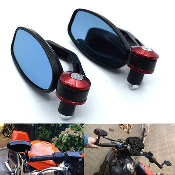 

Universal 7/8" 22mm handle bar end Motorcycle rearview side mirrors For Yamaha FZ1 FAZER FZ6 FZ6R FZ8 XJ6 MT-07 MT-09 FZ9 FZ-09