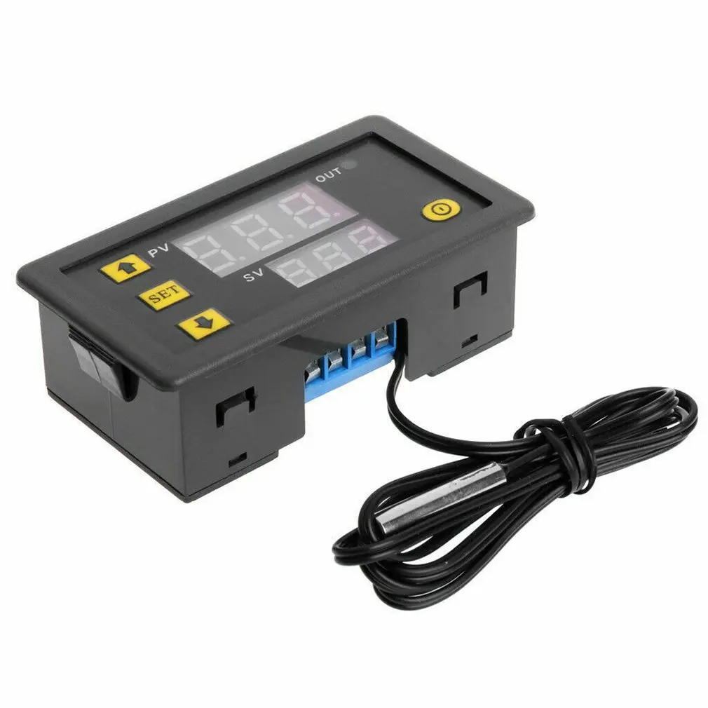 DC 12V 20A LCD Digital Thermostat Temperature Controller Meter Regulator W3230