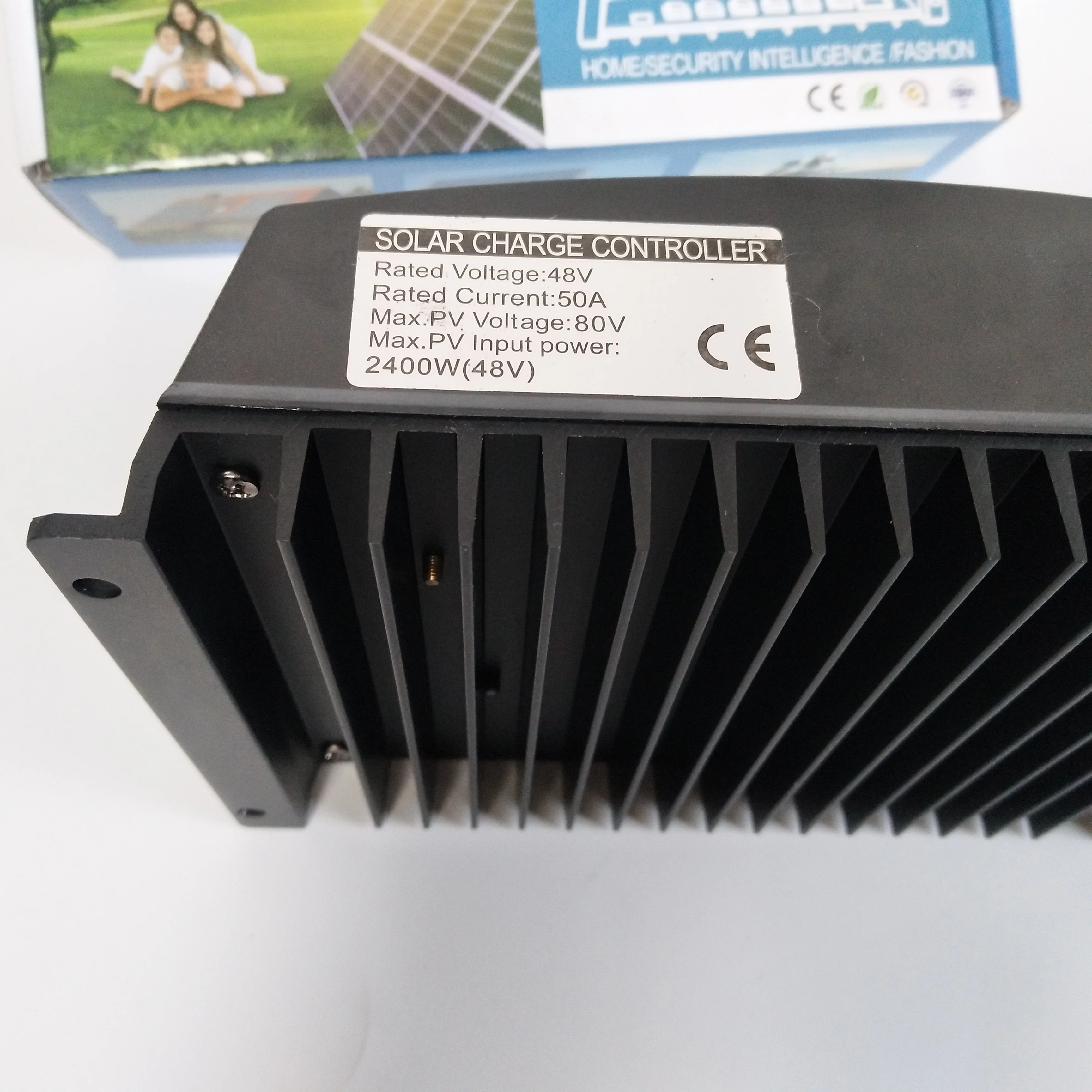 PWM солнечный контроллер 12 в 24 В с автоматическим определением 48Vdc 20A 30A 40A 50A 60A с двойным 5 в USB выходом ЖК-дисплей для всех солнечных панелей