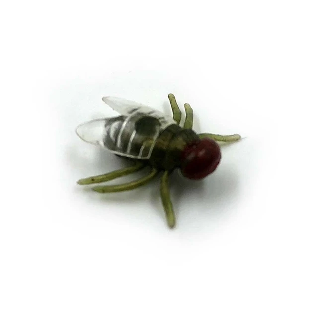100 Pcs Fake Flies Plastic Simulated Insect Fly Bugs Joke Toys Prank Halloween Supplies Party Favors 6
