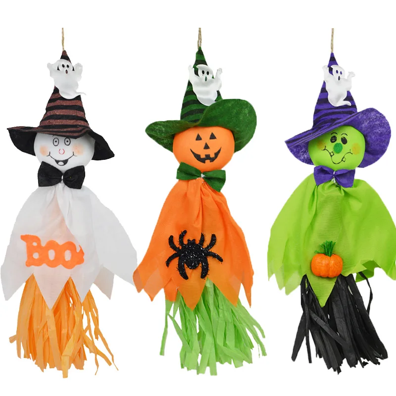 

1Pc Halloween Ghost Haning Decoration Horror Ghost Hanging Garland Witches Pendant Props Halloween Decoration Horror House