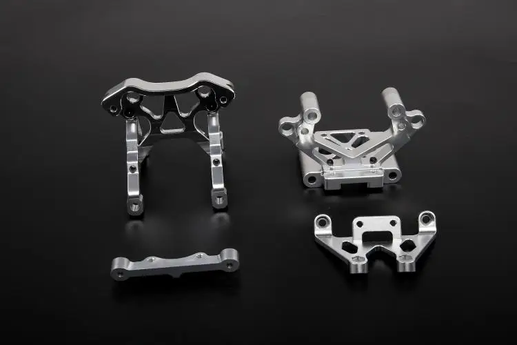 CNC точность обработки Полный металлический передний Кронштейн комбинации для ROVAN KM HPI BAJA 5B 5T 5SC