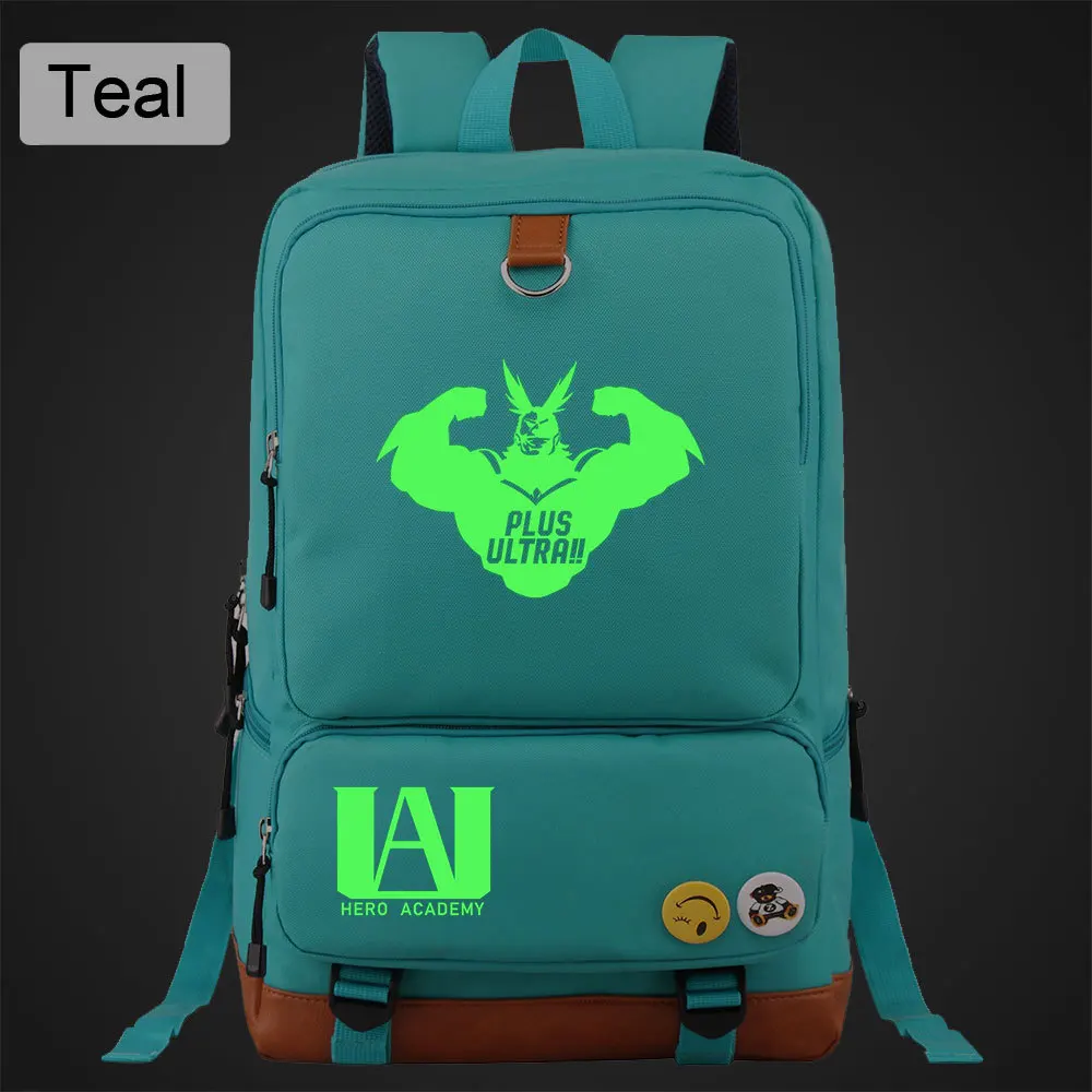 My Hero Academia Luminous Pattern Backpack 