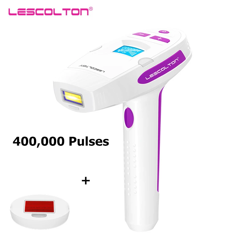 Lescolton IPL Электрический лазерный эпилятор для волос, эпилятор, постоянный Фотоэпилятор, устройство для удаления волос, лазерный Домашний Светильник, импульсы для женщин - Цвет: T-006i-400K