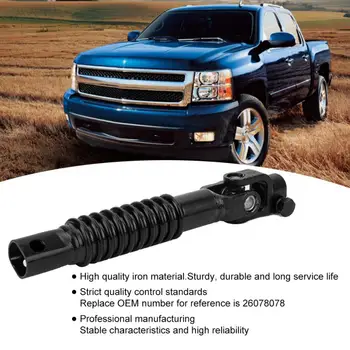 

Auto Power Steering Parts IronVehicle Steering Shaft Lower 26078078 Fit for CHEVROLET SILVERADO 1500 1999-2007 2WD Car