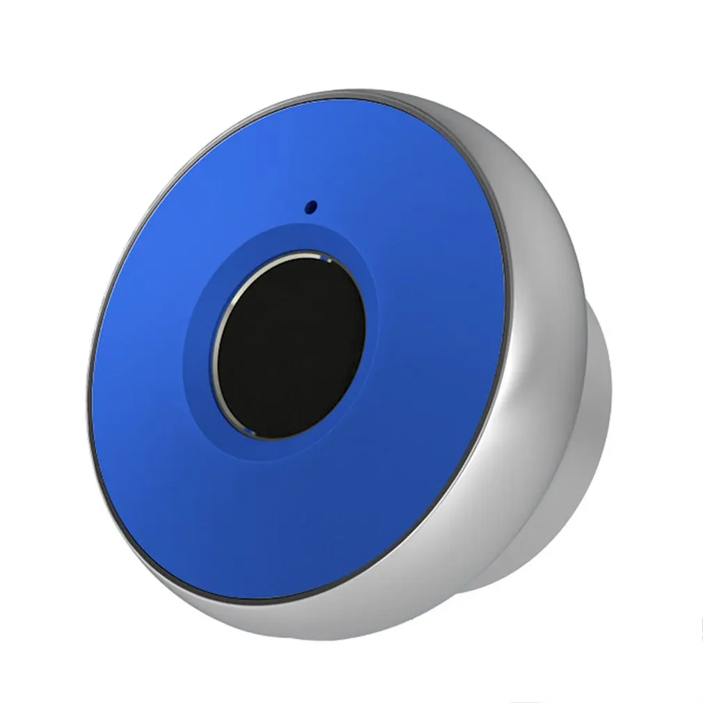 handle type blue Панель из алюминиевого сплава, отпечаток пальца, замок для ящика, замок для шкафа, электронный замок, замок для обуви, умный офисный ящик, замок для отпечатков пальцев - Цвет: handle type blue