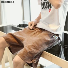 Летние мужские туристические шорты Свободные повседневные брендовые рабочие брюки шорты керамические чашки льняные брюки крутые дышащие мужские