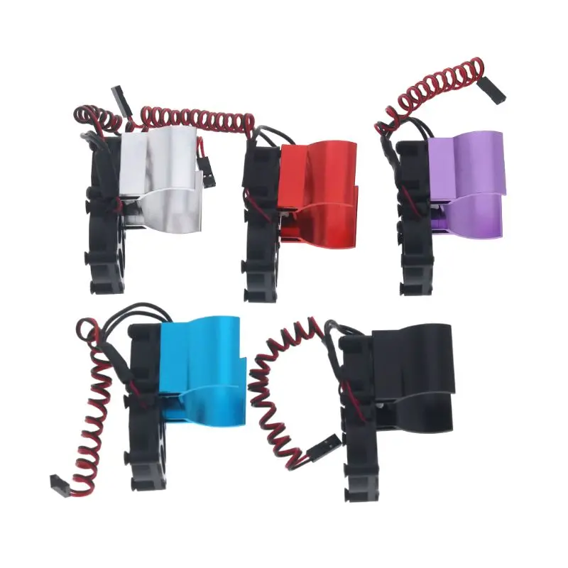 Автомобильный двигатель RC Heatsink 550 540 двойные вентиляторы охлаждения для Hsp Redcat Tamiya Axial