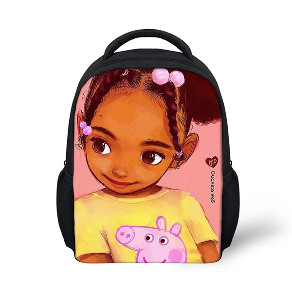 THIKIN/Быстрая ; африканский школьный рюкзак для маленьких девочек в африканском стиле; милый школьный рюкзак для хранения с героями мультфильмов; милая сумка для книг для девочек - Цвет: as picture