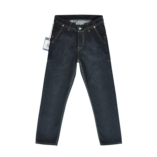 Мужские джинсы SauceZhan JF03, облегающие джинсы, джинсы селваж, синие джинсы, мужские джинсы, потертые мужские джинсы, брендовые облегающие джинсы для мужчин - Цвет: Dark Blue