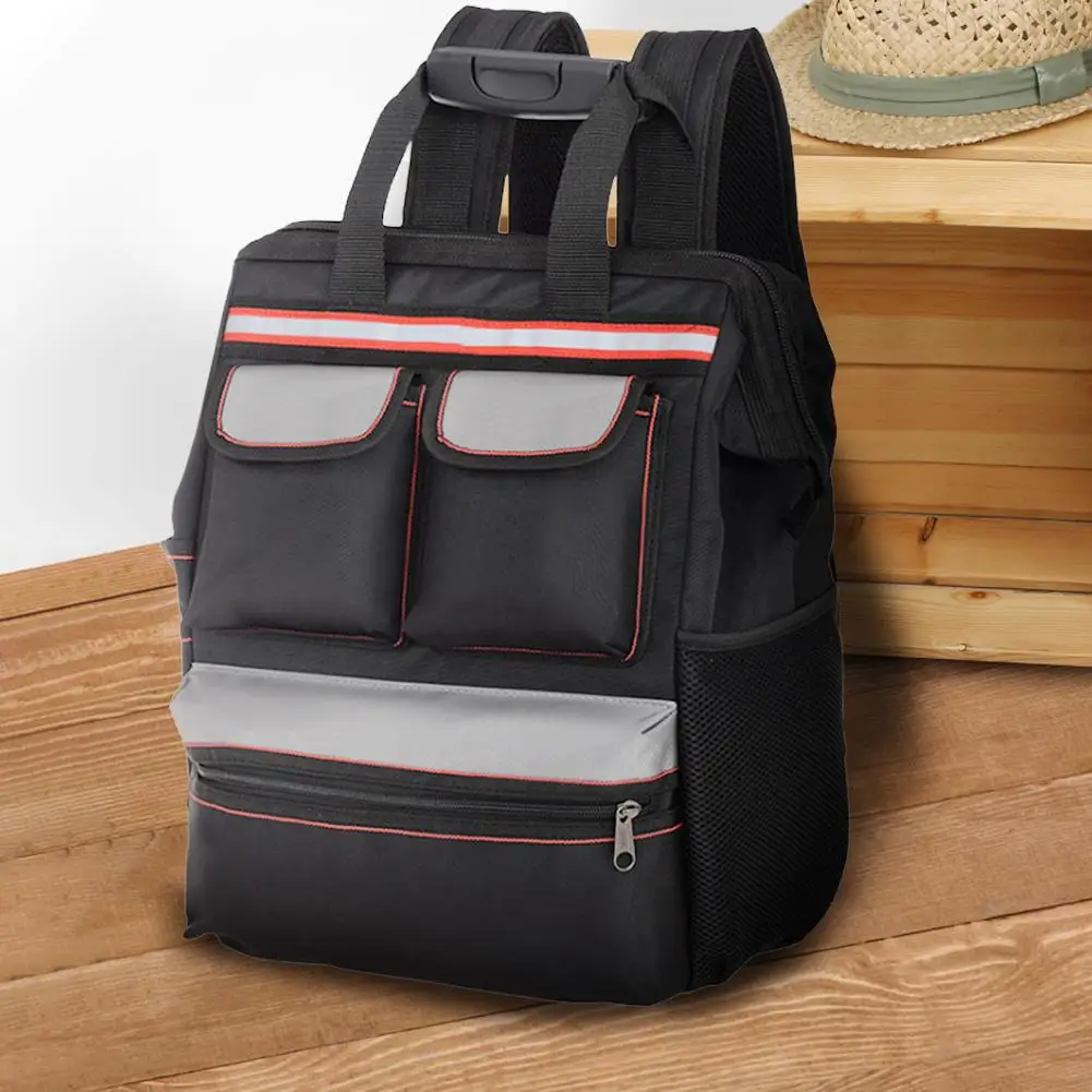 Shoulder Kit Multi- Function Elevator Repair Backpack Hardware Kit Oxford Cloth Kit Tool Backpack Tool Bag Canvas Tool Bag