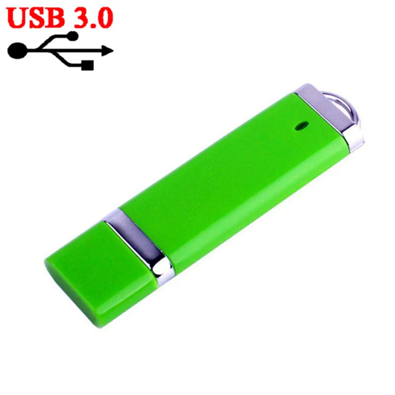 JASTER USB 3.0 plastic lighter shape black usb flash drive red Memory stick pen drive green pendrive 4GB 8GB 16GB 32GB 64GB gift - Цвет: Green