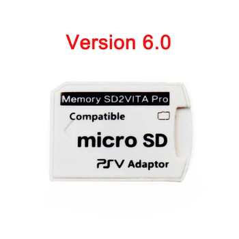 

V6.0 SD2VITA PSVSD Memory Card Adapter For PSVita Henkaku 3.65 System 1000 2000 TF Card Converter