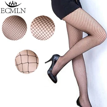 

Party Hollow Out Sexy Pantyhose Female Mesh Black Women Tights Stocking Slim Fishnet Stockings Club Hosiery Pantyhose Women