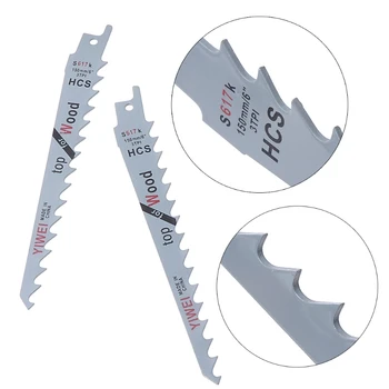 

2Pcs 6" Blades Reciprocating Saw Sharp S617K Extra Pruning For Wood Safety Au22 19 Dropship