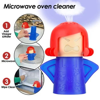 

Mother angry Microwave Oven Steam Cleaner Volcano Kitchen Cleaning Tools Mama Microwave Cleaner Easily Kitchen Appliances Oven