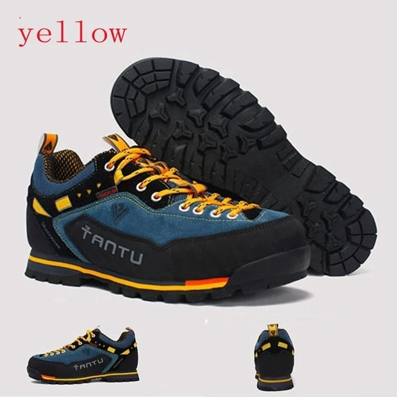 Новое поступление Высокое качество Натуральная кожа водонепроницаемые туристические ботинки походная обувь Уличная обувь, кроссовки