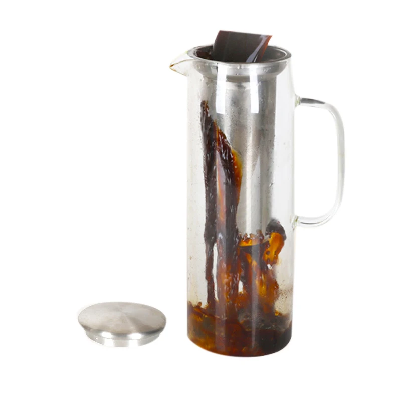 

Cold Brew Coffee Maker, 1 Quart,32 Oz Iced Coffee Maker, Iced Tea Maker, Airtight Cold Brew Pitcher, Coffee Accessories, Cold Br