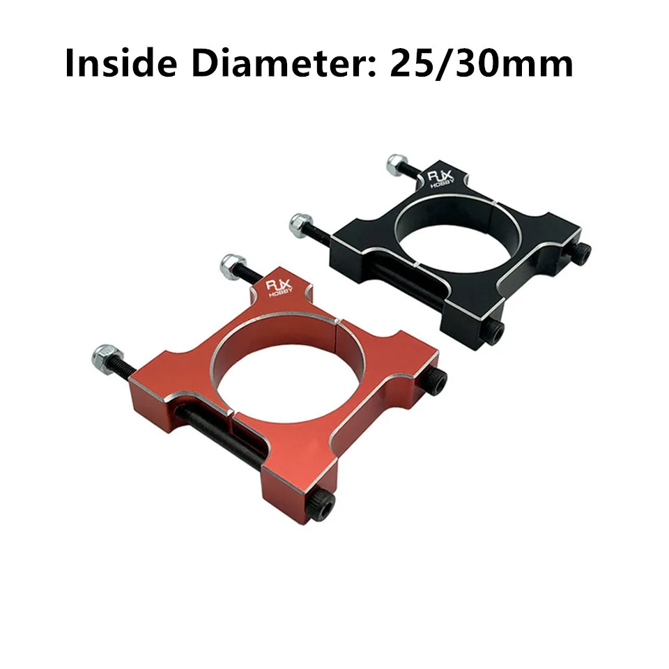 RJXHobby 25mm 30mm Pipe Clamps for Carbon Fiber Tube Aluminum Clips Clamp TM U7 U8 U10 U11 Agricultural UAV Parts | Игрушки и хобби