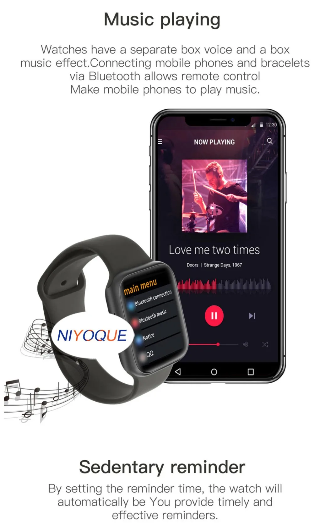 Смарт-часы с Bluetooth, умные iwo 11 I7 1:1 Watch Series 5 SmartWatch 44 мм чехол для IOS Android телефон с сердечным ритмом ЭКГ-шагомер