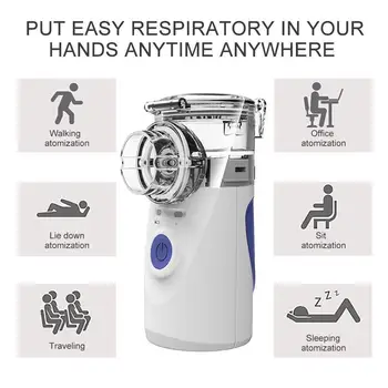 

Portable Nebulizer Inhaler Adult Nebulizador Medical Equipment Health Care R2B4