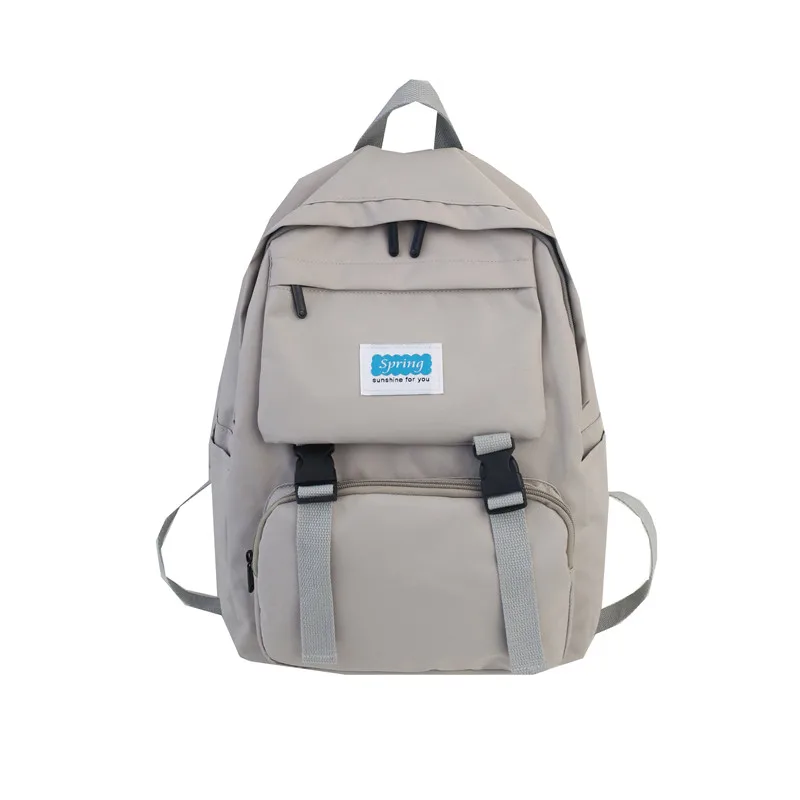 gray small Fashion Ladies Backpack Female Bookbag for girls Stylish School Bag Women Backpack for School Teenagers Girls Mochila School Bag - Цвет: gray small