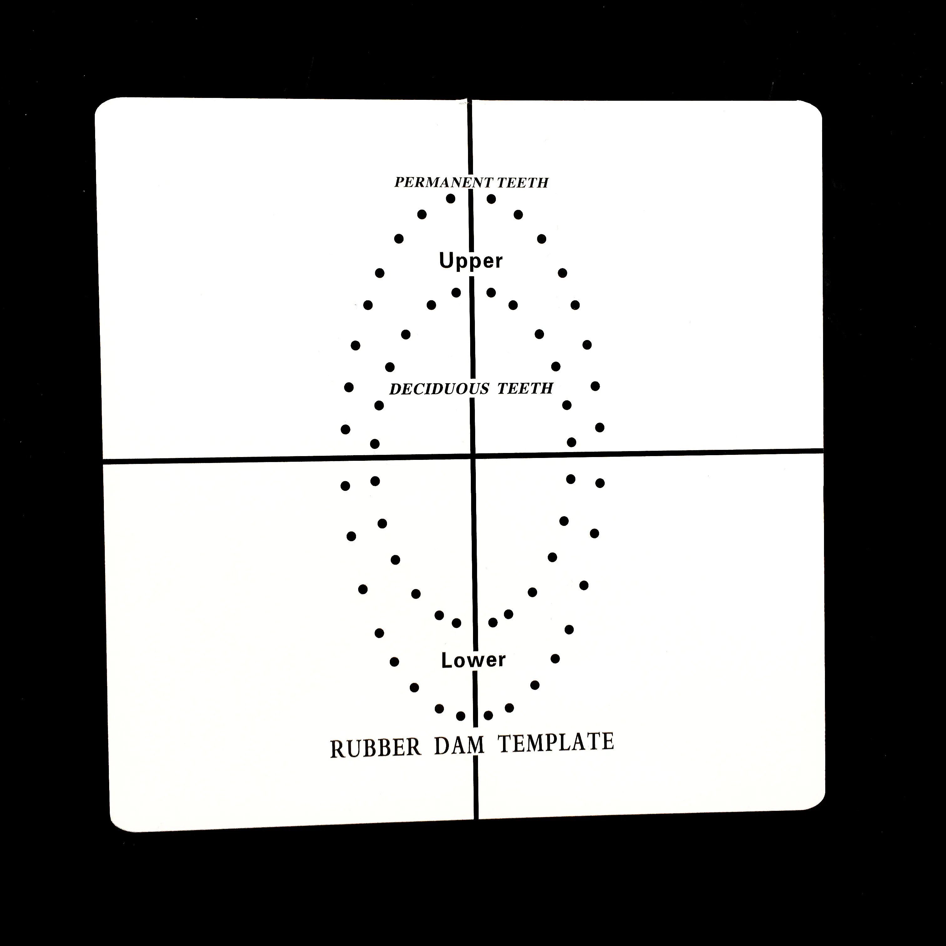 Rubber Dam Punch Template informacionpublica.svet.gob.gt