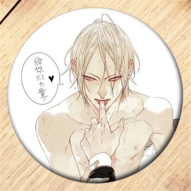 Free Shipping Anime YURI!!! on ICE Brooch Pin Cosplay Badge Accessories For Clothes Backpack Decoration Children's gift B010 11