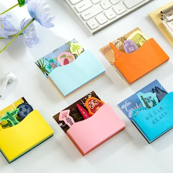 

90PCS/Set kawaii Cute Memo Pads Memo Sheet City Design Sydney Tokyo Hawaii Paris Colorful Paper Note Pad Office Notepads Lot