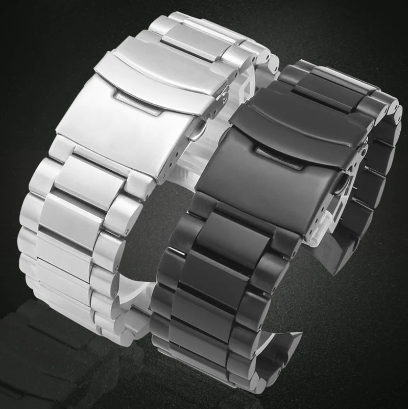 BRETA браслет для наручных часов из нержавеющей стали для Luminox Для мужчин ремешок для часов 1920 1925 1940 1945 1861 26 ремешок для часов, мм браслет
