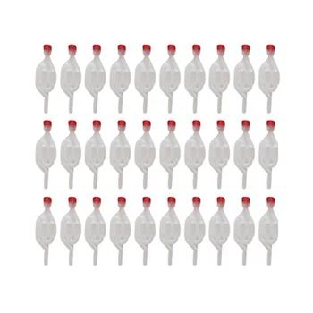 

30Pcs Self-Brewed Wine Fermentation Gas Lock Plastic One-Way Exhaust Seal Reusable Beer Tool Gas Lock