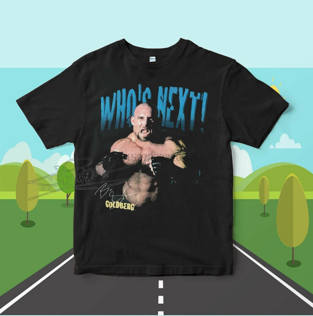Винтажная Футболка 90S Goldberg Wrestling Sz s m l Xl Xxl | Мужская одежда