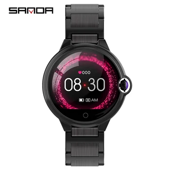 

SANDA Brand New DR88 Smart Bracelet Blood Oxygen Detection IP67 Waterproof Sports Pedometer WeChat Remind Smart Alarm Clock