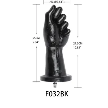 Fredorch Sex Machine Attachments big black dildosOrgasm G-spot stimulation, silicone dildo for vac-u-lock love Machines 2