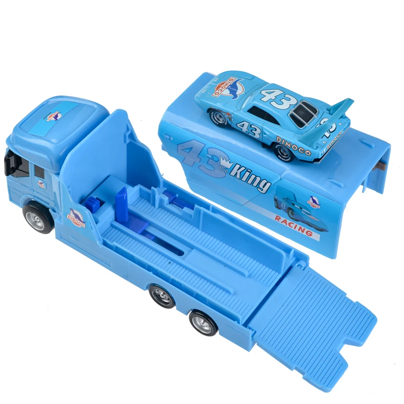 Совершенно новые автомобили disney Pixar Cars 2 Cars 3 Truck Mack Launcher пластиковая игрушечная машинка 1:55 Игрушечная модель автомобиля детские подарки на день рождения