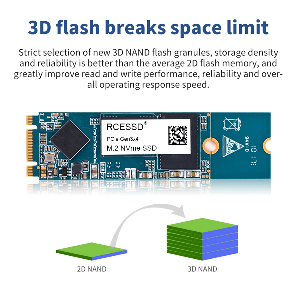 RCESSD M.2 ssd M2 256 Гб PCIe NVME 128 ГБ 512 ТБ твердотельный диск 2280 внутренний жесткий hdd для