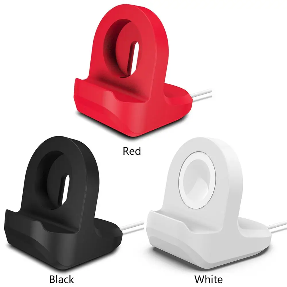 

Portable Wireless Charger Silicone Watch Charging Base Bracelet Charger Stand For Michael- Kors Access Sofie/Grayson/Bradshaw