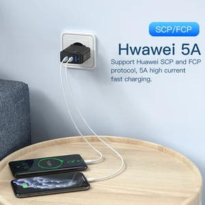 Image 5 - Universal Travel Adapter 65W TYPE C PD PPS USB A QC4.0 PD USB CประเภทC Fast USB ChargerสำหรับiPhone 12 Pro Max Macbook