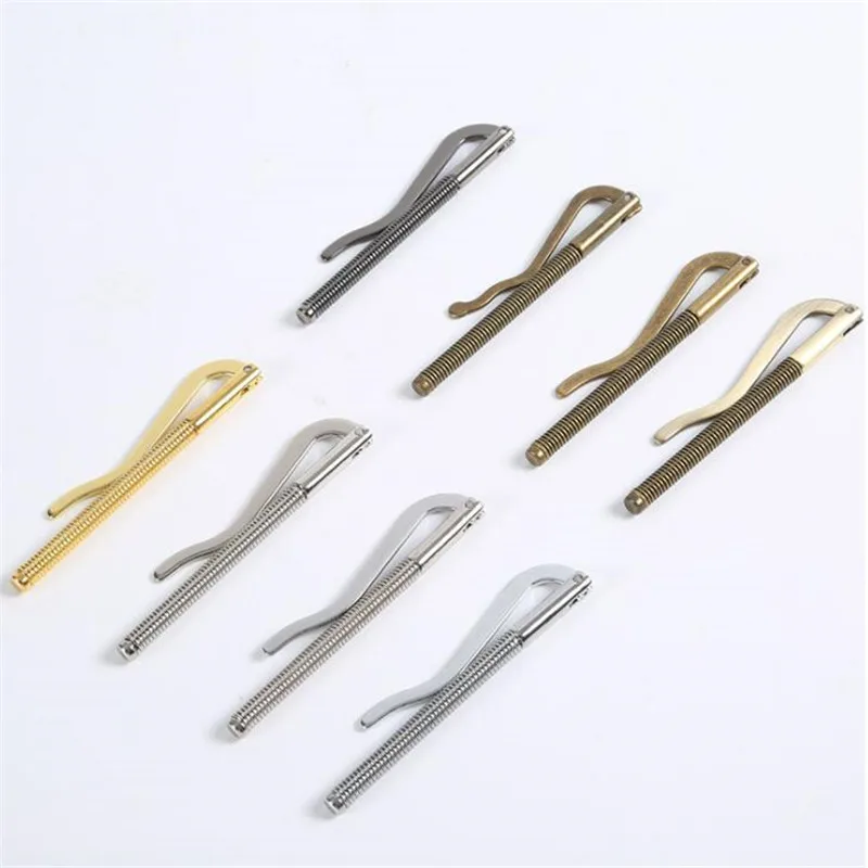 Metal Money Clip Bifold Spring Clamp Cash Holder For Men Women 1Pc