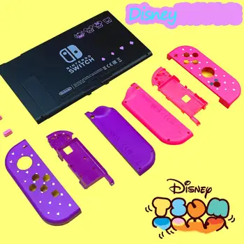 

for Nintend Switch Console Replacement Joy Con Mickey Housing Shell Cover for Nitendo Switch Console Back Faceplate Case Housing